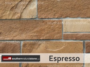 Espresso Natural Stone, Chopped Builder, Southern Stone, Donna, Texas