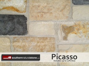 saw cut 468, limestone, Picasso, southern stone