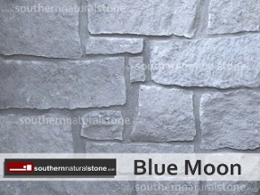 Thin Veneer Chopped Natural Stone, Blue Moon Stone