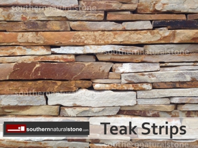 Teak Strips Chopped