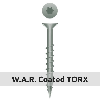 W.A.R. Coated TORX