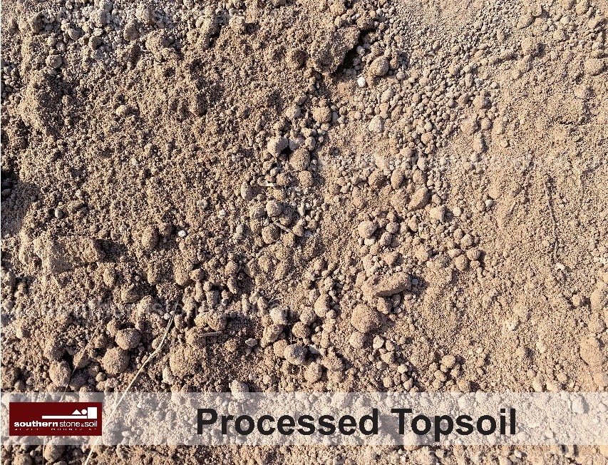 Processed Topsoil