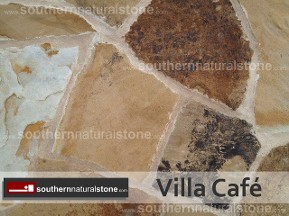 Texas, Villa Cafe,  Sandstone Flagstone